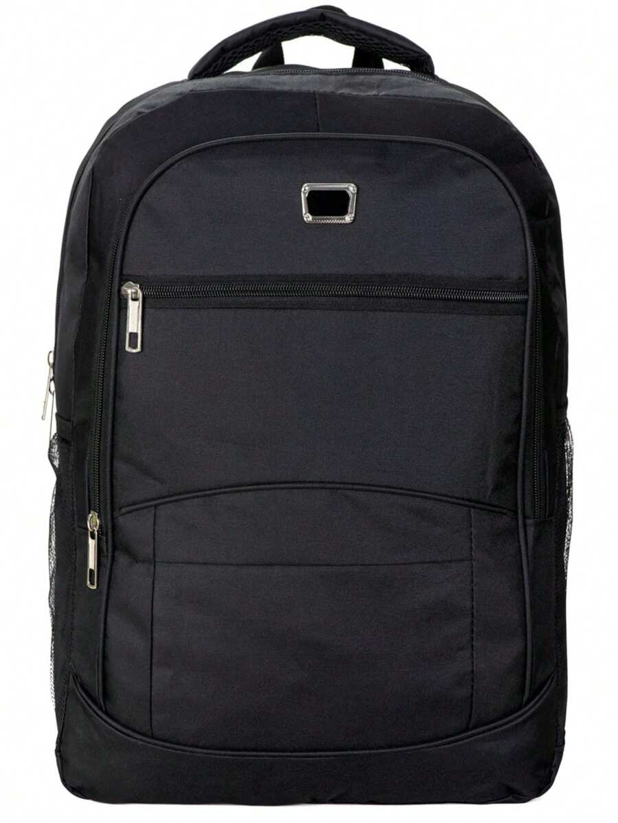 Men's Backpack For Laptop Travel Work Bag - màu đen - Xem 1