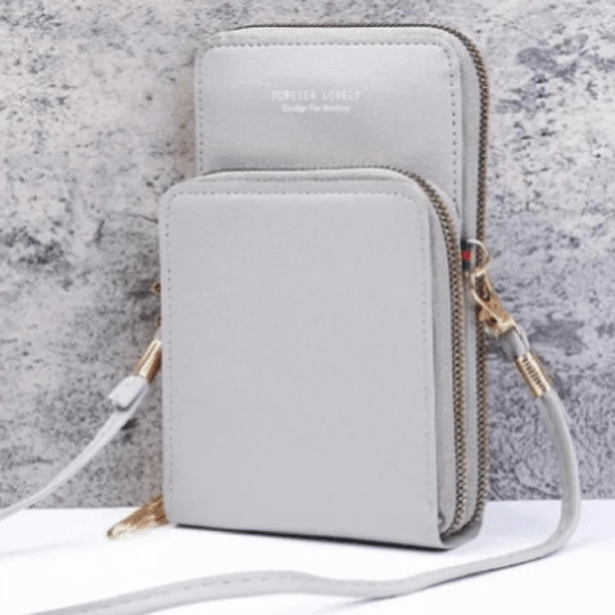 Women Crossbody - 灰色 - 查看 1