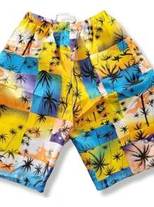 Paquete De 12 Bermudas Short Playa Vacaciones Traje De Baño - Multicolor - Ver 5