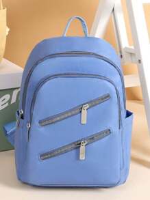 Women Functional Backpacks - Màu xanh lam - Xem 1