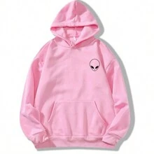 Men Sweatshirts - 淺粉色 - 查看 1