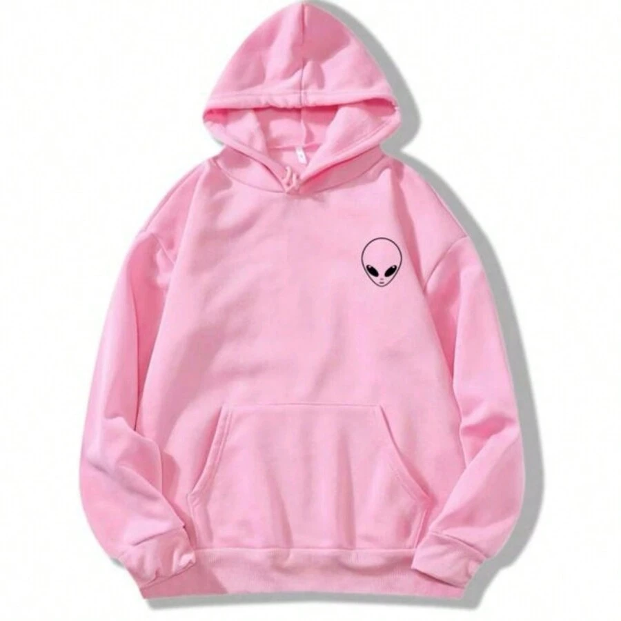 Men Sweatshirts - 淺粉色 - 查看 1