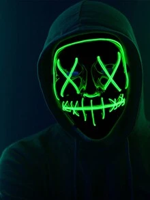 Party Masks - Green - View 5