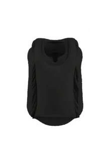带头部、颈部和腰部支撑的充气旅行颈枕，便携式头部颈部休息充气枕头，飞机枕，充气颈部气枕，用于睡眠支撑头部、颈部和腰部，适用于飞机、汽车、房车、火车、办公室午睡、露营，可折叠放入包中，非常适合飞机、汽车和任何地方的午睡，旅行和休息用品，旅行配件 - 黑色 - 查看 7