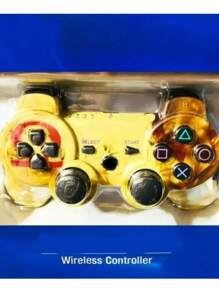 Ps3 Control Inalambrico Compatible Con Ps3 + Cable. Diseño - Beis - Ver 1