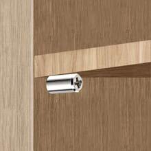 Support Multifunction Fixed Cabinet Rack Nail Self-Tapping Integrated Screw Clapboard Holder Laminate Support Nail - Silver - View 2