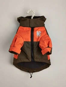 Áo khoác & Áo Jackets Thú cưng - Cà phê nâu - Xem 3