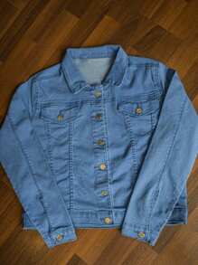 Chamarra de Mezclilla para mujer - Lavado ligero - Ver 4