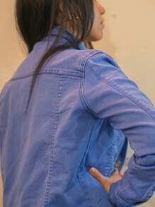 Chamarra de Mezclilla para mujer - Lavado ligero - Ver 2