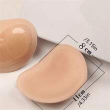隱形黏貼式提拉文胸,無肩帶和無縫聚攏自黏文胸,柔軟且具支撐力,女士內衣內衣