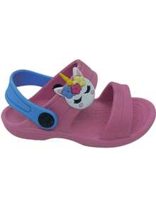 Kids Flat Sandals - 淺粉色 - 查看 2