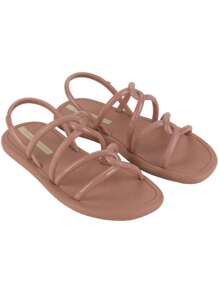 Women Flat Sandals - pink cl yellow - View 2