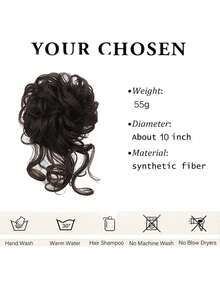 黑棕色“亂搞香蕉”頭飾,鉗子夾可固定捲曲的頭髮,長度適中, 1個珍珠包頭發夾,適用於女性 - Black-brown - 查看 5