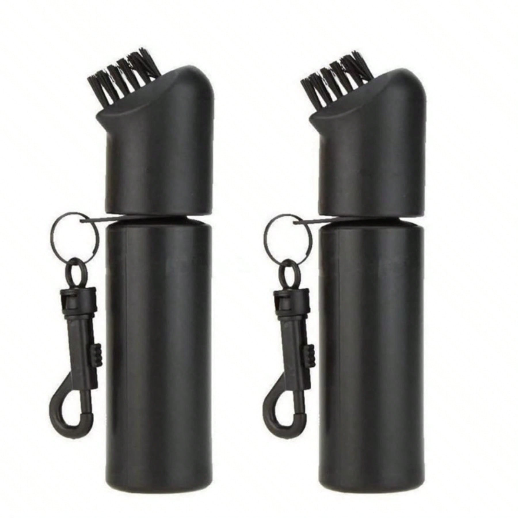 Golf Club Brush With Hanging Hook And Removable Golf Water Bottle, Golf