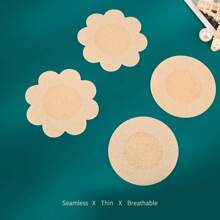 100入組一次性護理墊：無縫、透氣、自粘，提供最大舒適度和隱形覆蓋（贈送一對普通矽膠哺乳墊） - 杏色 - 查看 8