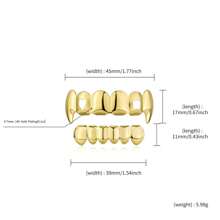 定制6顆金牙grillz