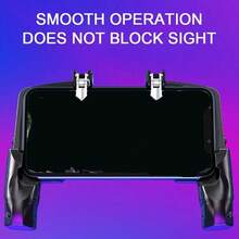 Game Controller With Grip Trigger For Mobile Phone Games, With 2pcs Gaming Finger Sleeves - Multicolor - View 5