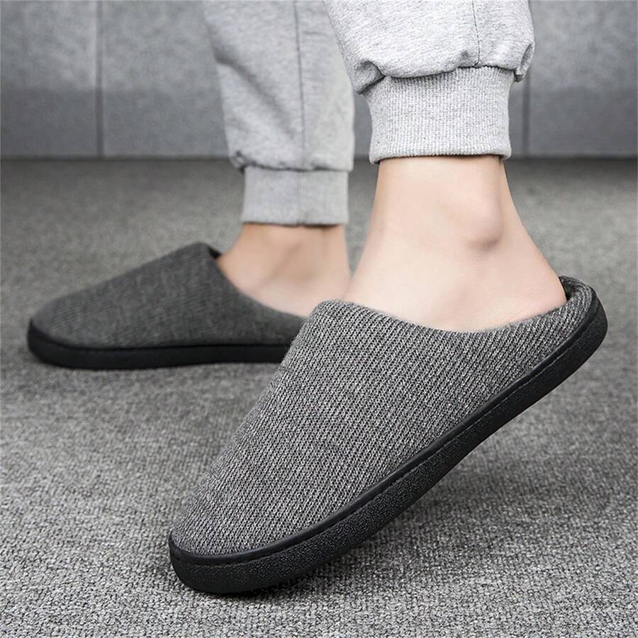 Dép mặc nhà nam - Xám - Xem 1