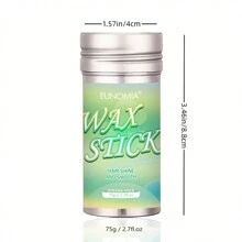 髮蠟棒適用於,頭髮造型蠟適用於平滑假髮,棒適用於頭髮不油膩造型頭髮棒適用於邊&捲毛頭髮,髮蠟棒 - 白色 - 查看 8