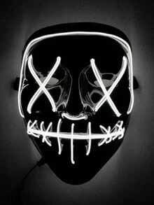 Party Masks - White - View 3