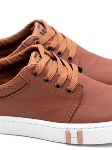 Men Sneakers - 駝色 - 查看 4