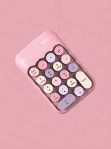 MOFII X910 筆記本無線數位鍵盤 - 粉紅色混彩 - 查看 3