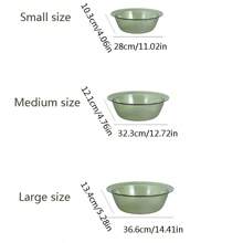 1個塑料水盆可用於洗衣服、腳、臉或作為嬰兒浴盆,有多種尺寸可選 - 紅色 - 查看 5
