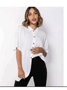 Women Blouses - 白色 - 查看 3