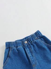 (washing Label Inside Left Pocket) Stylish Casual Girls' Joggers With Elastic Cuff, Autumn