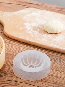 1個蒸包子、湯餃、甜豆沙包、饅頭、麵包模具 - 無色 - 查看 2