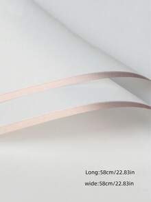 10 Piezas Papel Impermeable Al Agua De Estilo Coreano Para Envolver Ramos Y Empaquetado De Regalos En Floristerías - Gris - Ver 2