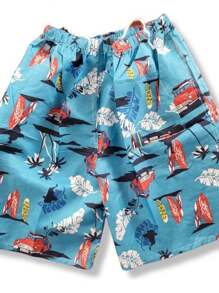 Paquete De 12 Bermudas Short Playa Vacaciones Traje De Baño - Multicolor - Ver 2