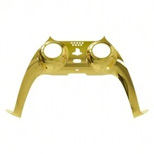 Vỏ trang trí Chameleon EXtremeRate tương thích với bộ điều khiển Ps 5, Vỏ kẹp thay thế DIY, Vỏ tấm tùy chỉnh tương thích với bộ điều khiển Ps 5 - Vàng - Xem 2