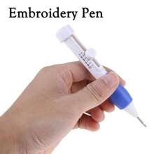DIY Magic Embroidery Pen Set DIY 1.3MM 1.6MM 2.2MM Punch Needle Plastic - Blue and White - View 2