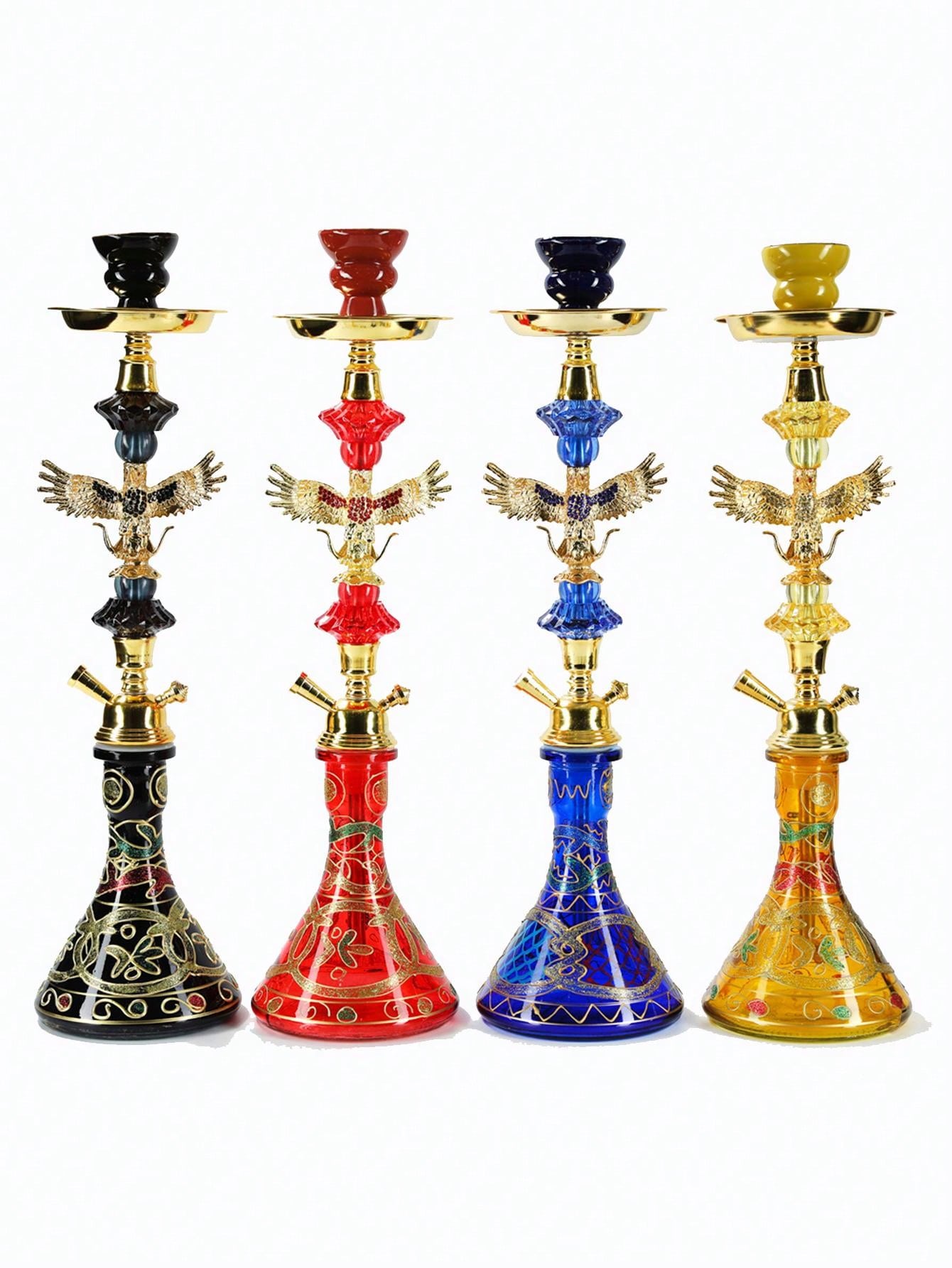 1-teilige Wasserpfeifen-shisha Mit Keramikschale, Komplettes Zubehör ...