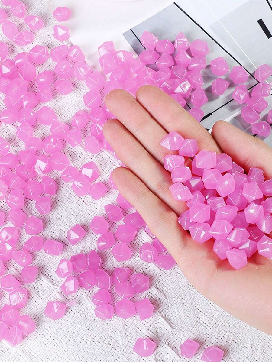 4300pcs Glow In The Dark Stone Design Garden Ornament - Multicolor - View 1