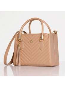 Women Tote Bags - 摩卡棕 - 查看 1