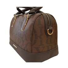 Bolsa Veryrio Feminina Média Bau Alça Ombro Estampada