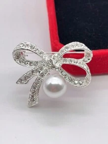 1pc Japanese Style Cute Bowknot Brooch, Prevent The Clothes From Slipping, Decorate The Coat, Suit, Or Dress Valentines
