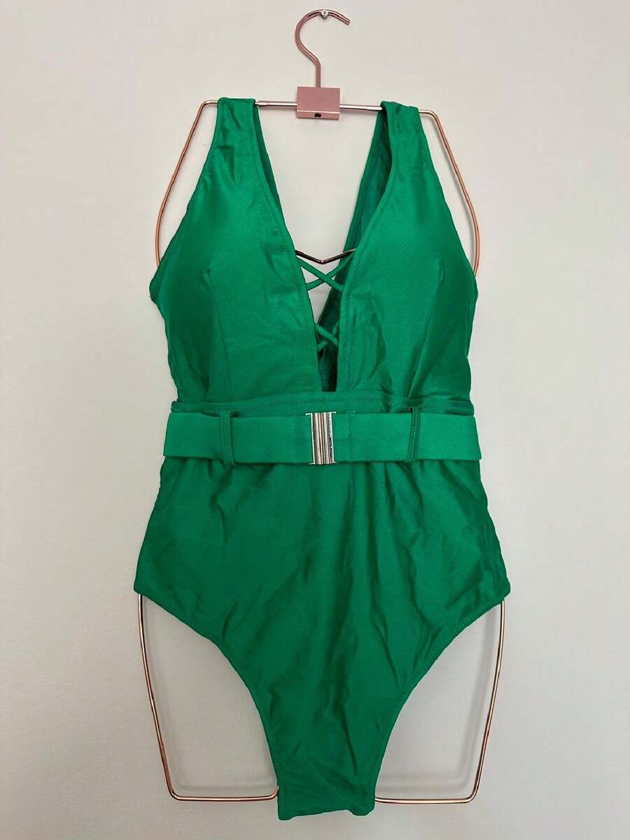 Women Bikini Sets - 綠色 - 查看 1