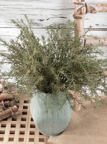 6/12 Pcs Artificial Potted Plants, 18.5 Inches Tall, Plastic Material, Fake Eucalyptus, Rosemary, Magnolia Stems, For Rustic Farmhouse Decor, Home Office Decoration, Christmas Accents, DIY Wreath Crafts, Shrub Trees Home Decor Christmas Decorations Room Decor - Green - View 8