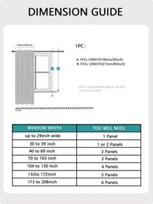 Color Block Single Panel Curtain, Modern Polyester Single Panel Blackout Curtain For Bedroom And Living Room - Multicolor - View 6