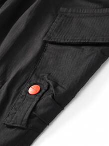 Annil Boys Spring And Autumn Soft And Comfortable Loose Trousers Black - Black - View 5