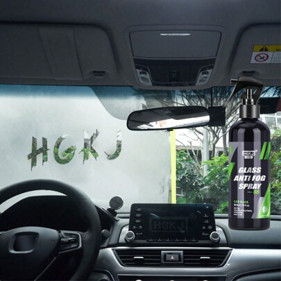 HGKJ Spray antiembaçante para vidros, agente de revestimento antiembaçante, desembaçador, cuidados com o carro, acessório para vidro de para-brisas
