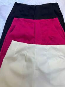 Women Shorts - Màu Hồng Tươi - Xem 2