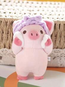 Cartoon Plush Toy Cute Piggy Pendant Plush Toys Doll Bag Creative Ornaments Keychain Holiday Birthday Gift,Plush Toy,Pig Toy,Pig Gifts,Christmas Pig,Jelly Cat,Piglet Plush