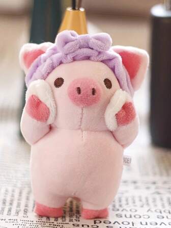 Cartoon Plush Toy Cute Piggy Pendant Plush Toys Doll Bag Creative Ornaments Keychain Holiday Birthday Gift,Plush Toy,Pig Toy,Pig Gifts,Christmas Pig,Jelly Cat,Piglet Plush