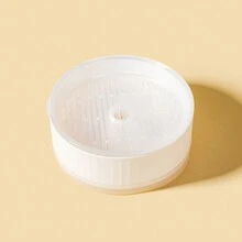 1pc Round Pp Cat Grass Hydroponic Planter Suitable For Indoor Hydroponic Cat Grass (without Seeds)