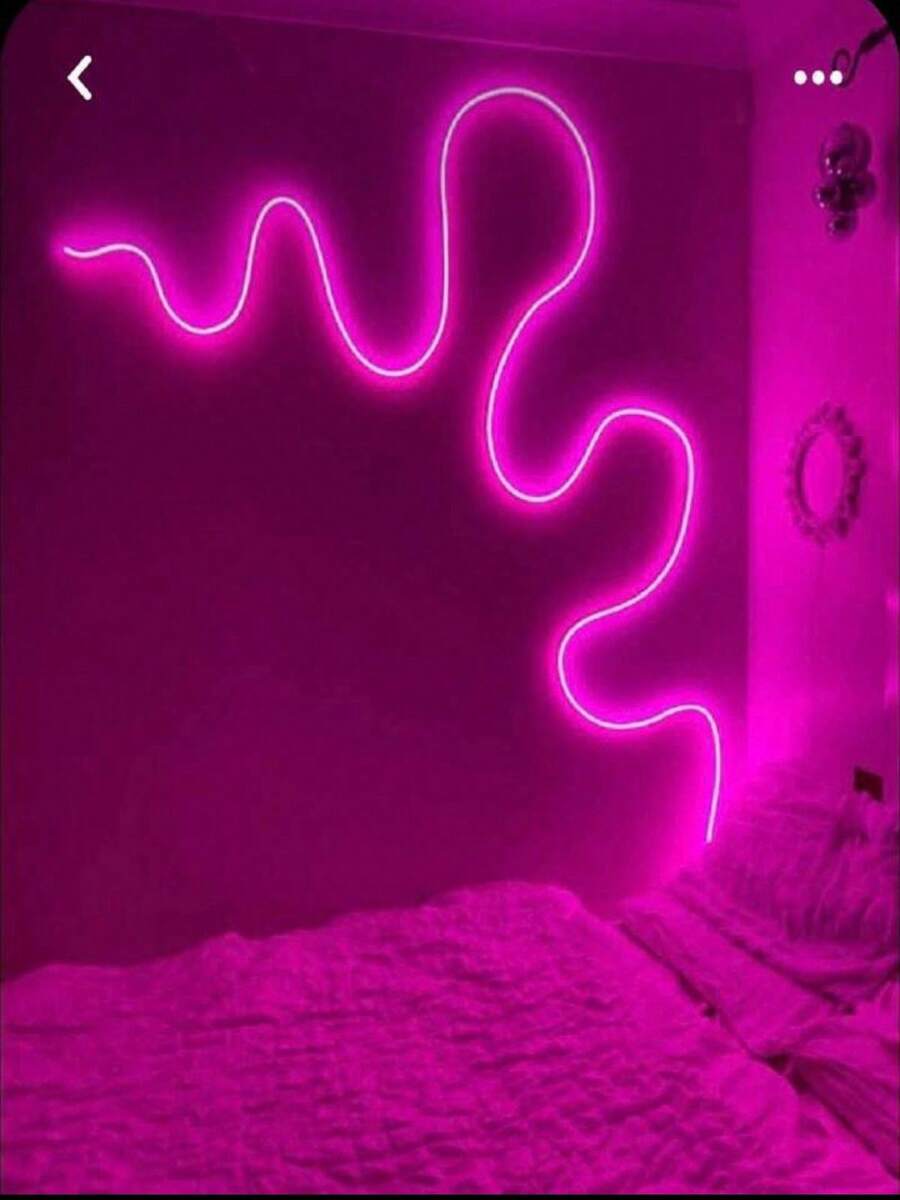 Flexible Neon Led Strip Hose Warm Light With Eliminator - Pink - View 1