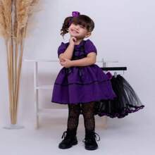 Baby Girls Bodysuits - Màu tím - Xem 1